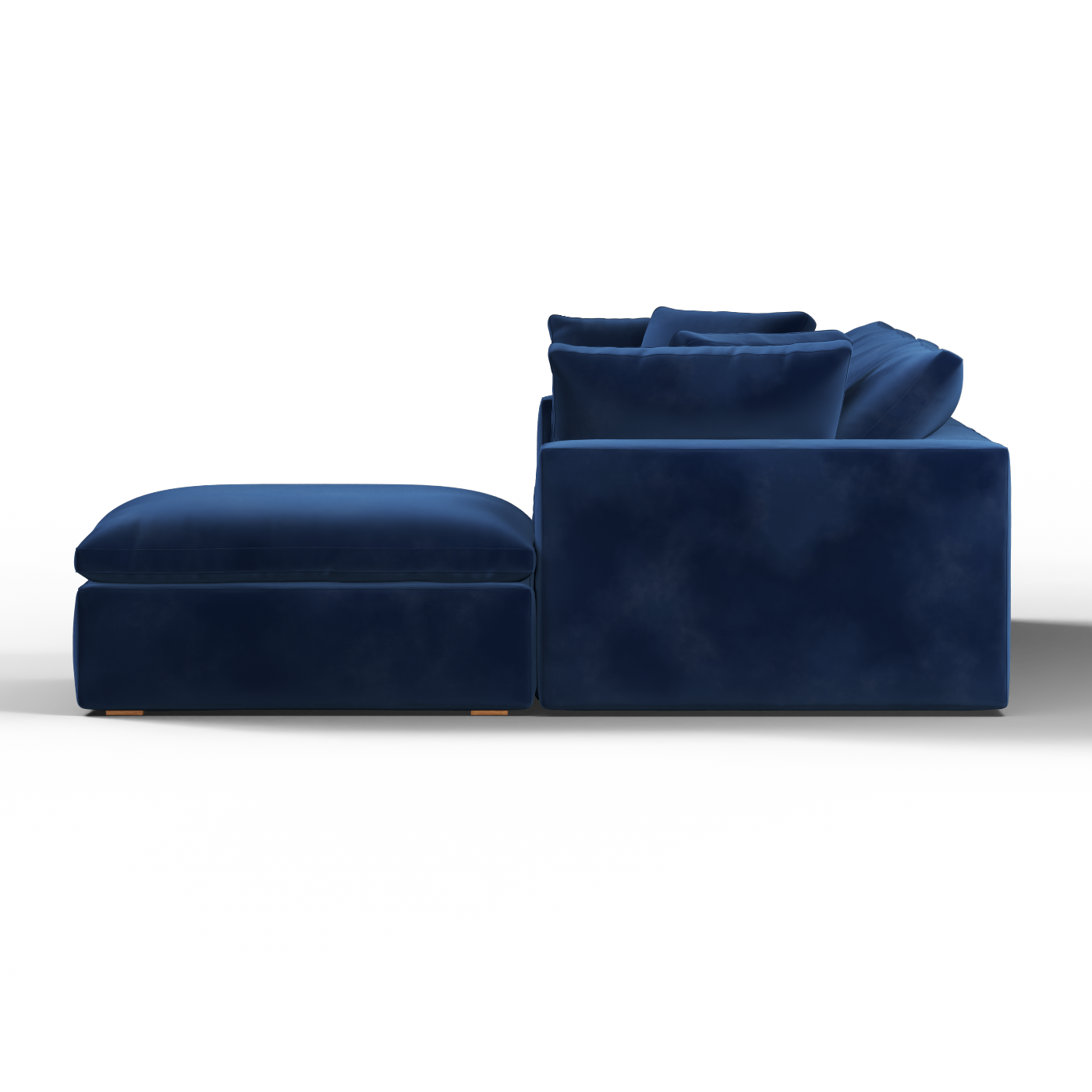 Ari three seater modular corner Sofa With Full Fabric Customisation