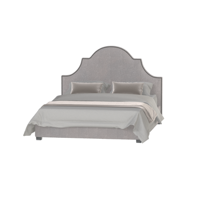 Ariana Double Bed with Elegant Headboard