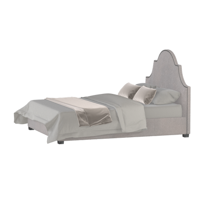 Ariana Double Bed with Elegant Headboard