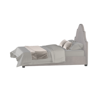 Ariana Double Bed with Elegant Headboard