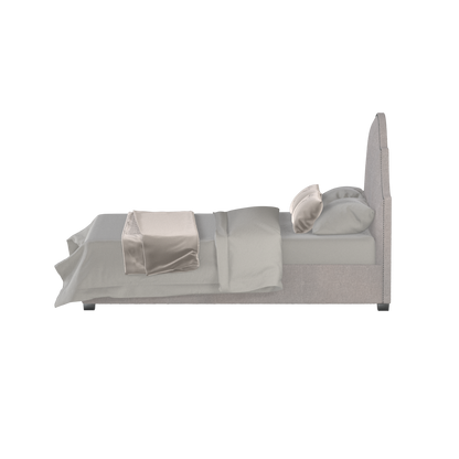 Ariana Double Bed with Elegant Headboard