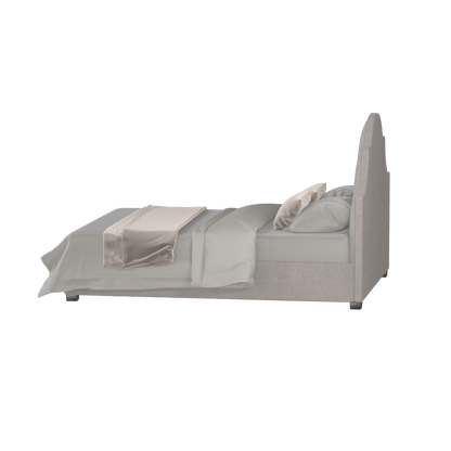 Ariana Double Bed with Elegant Headboard