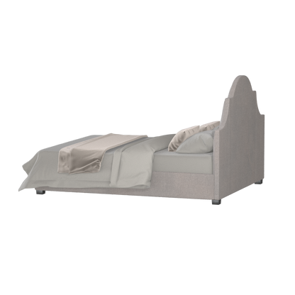 Ariana Double Bed with Elegant Headboard