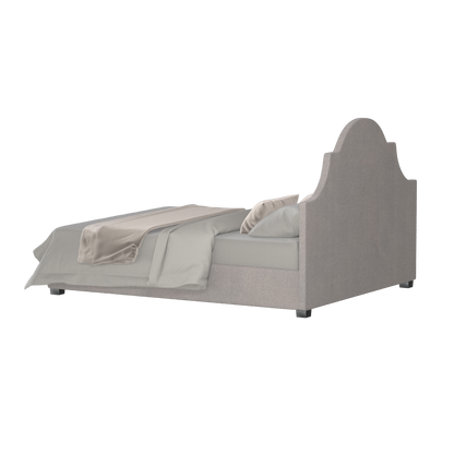 Ariana Double Bed with Elegant Headboard