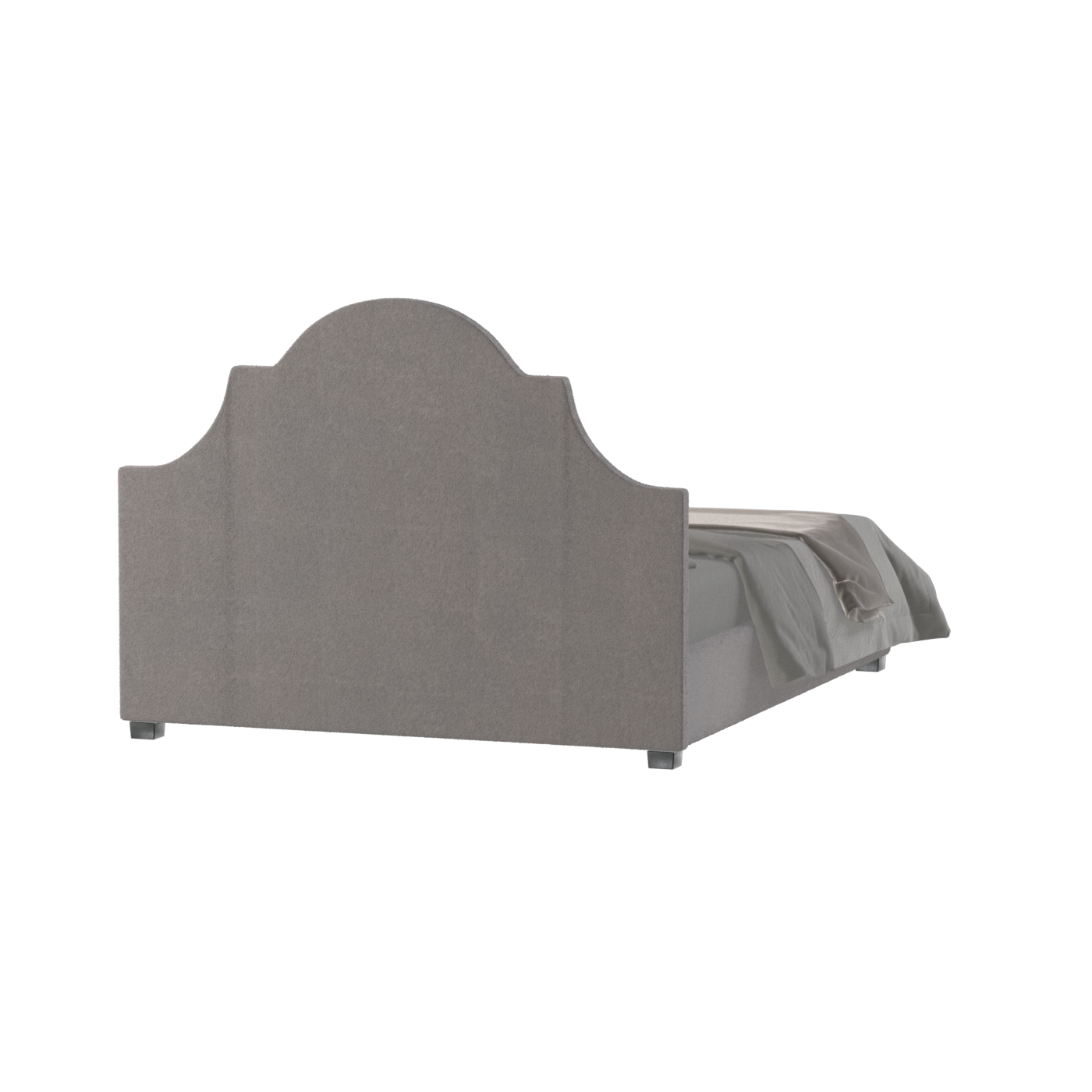 Ariana Double Bed with Elegant Headboard