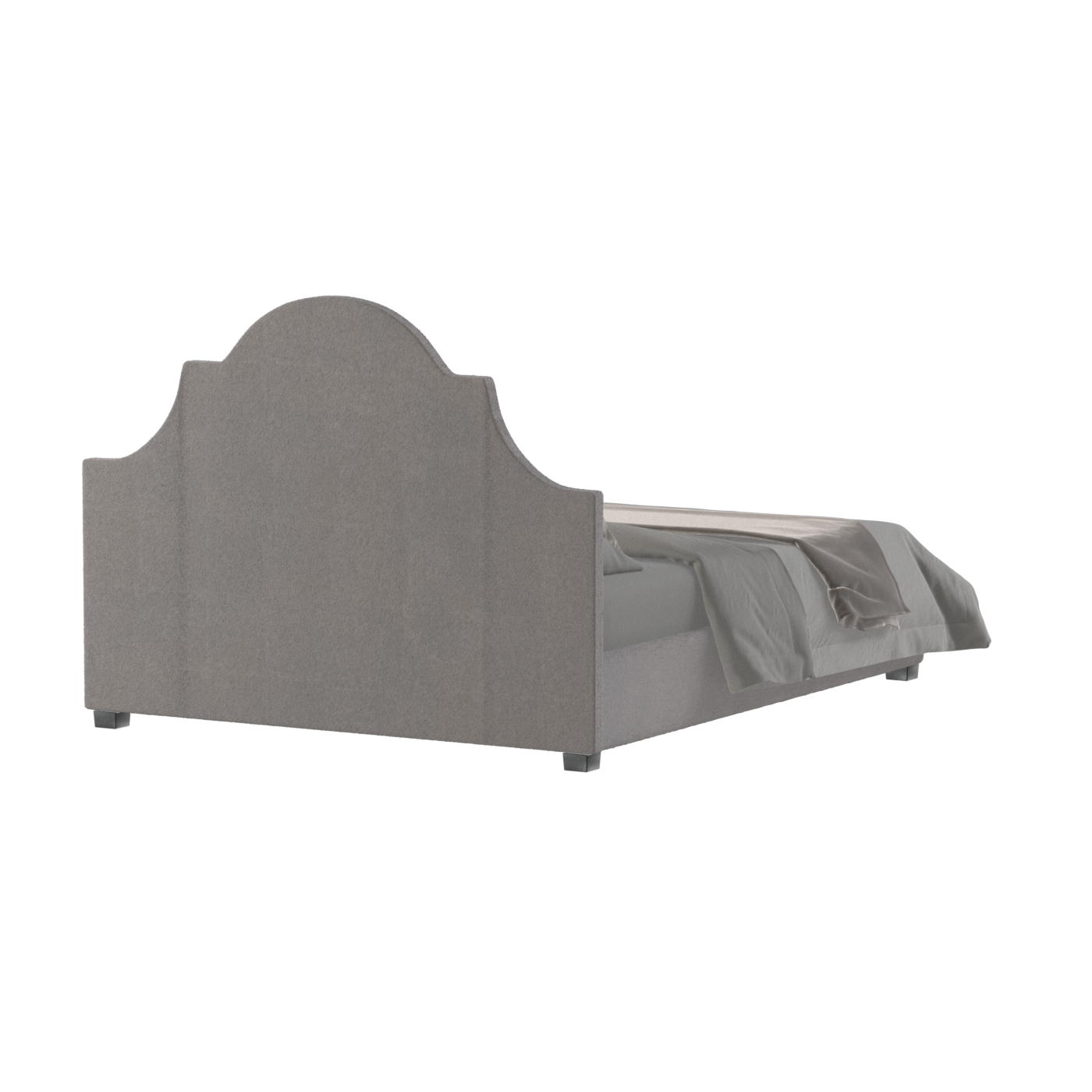 Ariana Double Bed with Elegant Headboard