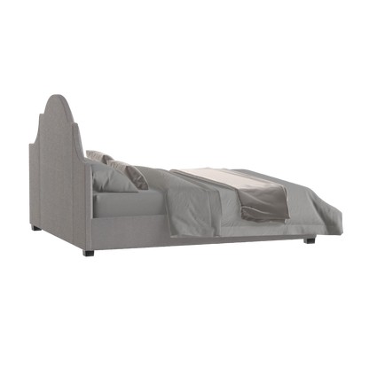 Ariana Double Bed with Elegant Headboard