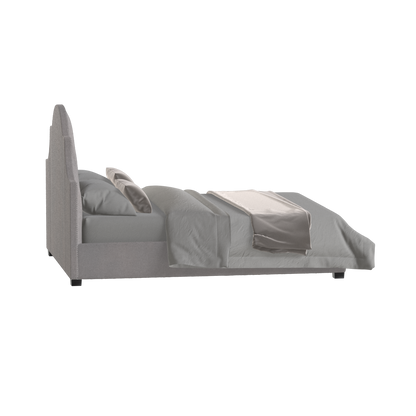 Ariana Double Bed with Elegant Headboard
