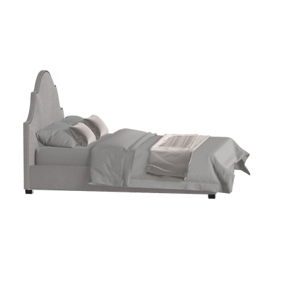 Ariana Double Bed with Elegant Headboard
