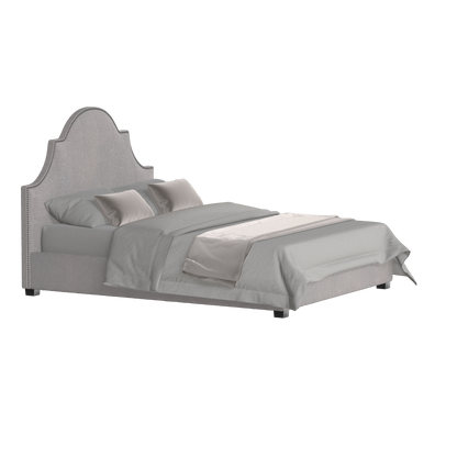 Ariana Double Bed with Elegant Headboard