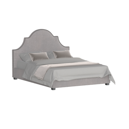 Ariana Double Bed with Elegant Headboard