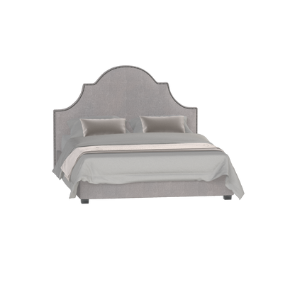 Ariana Double Bed with Elegant Headboard