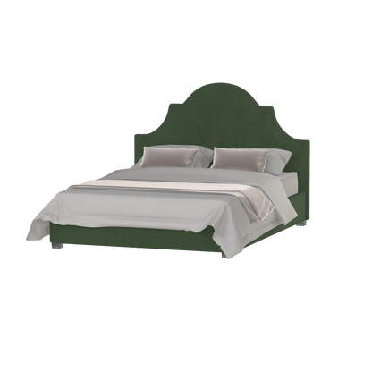 Ariana Double Bed with Elegant Headboard
