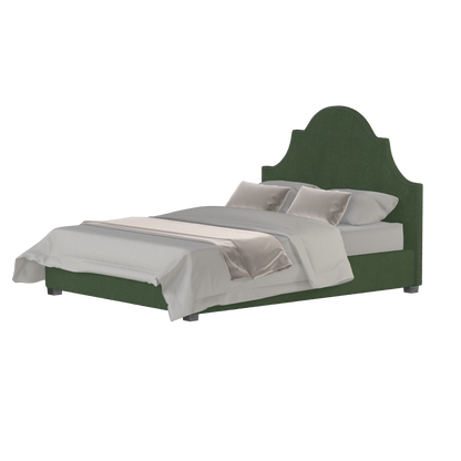 Ariana Double Bed with Elegant Headboard