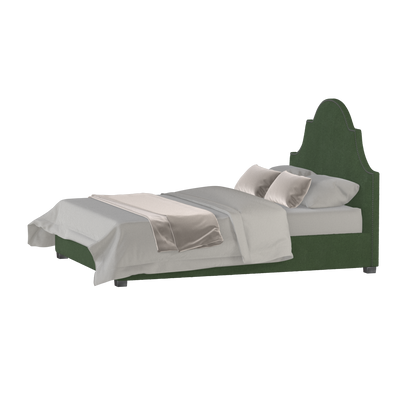 Ariana Double Bed with Elegant Headboard