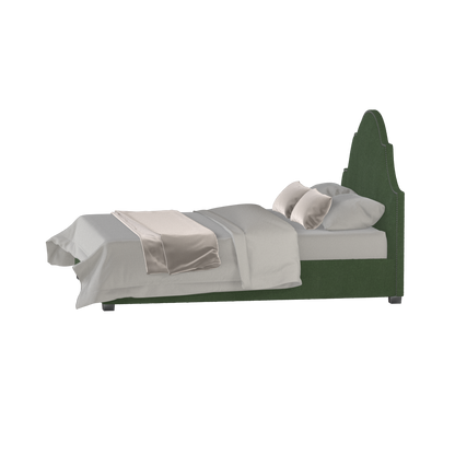Ariana Double Bed with Elegant Headboard