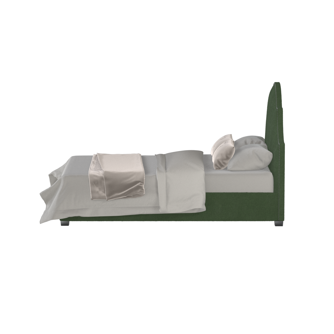 Ariana Double Bed with Elegant Headboard