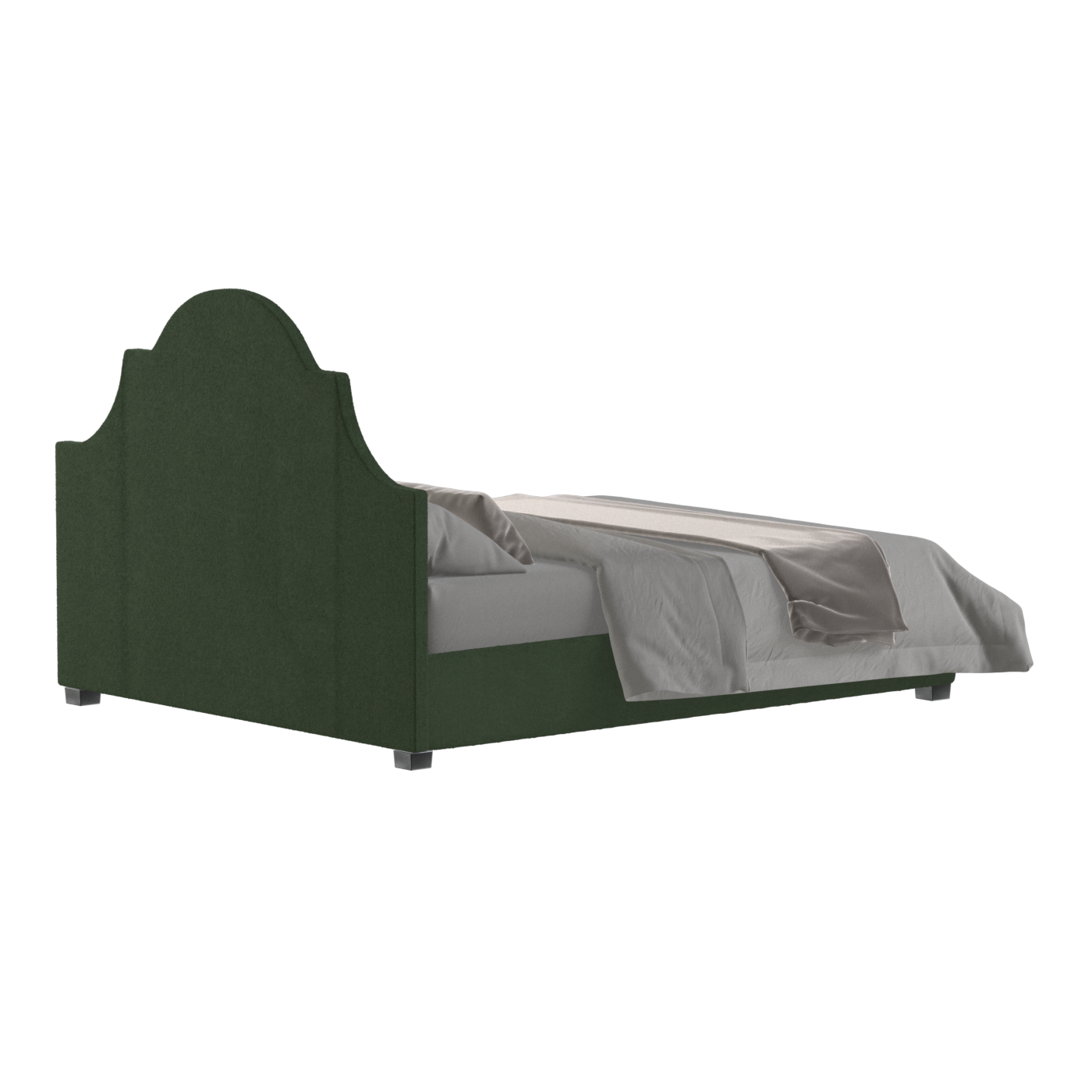 Ariana Double Bed with Elegant Headboard