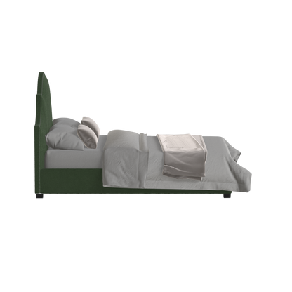 Ariana Double Bed with Elegant Headboard