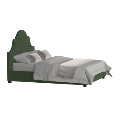 Ariana Double Bed with Elegant Headboard