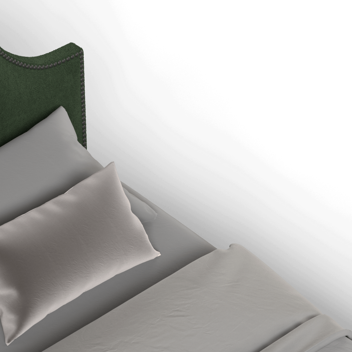 Ariana Double Bed with Elegant Headboard