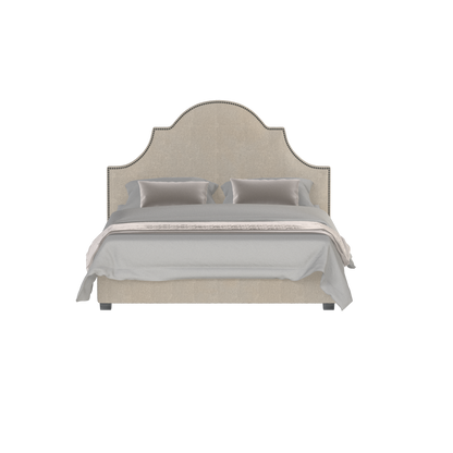 Ariana Double Bed with Elegant Headboard