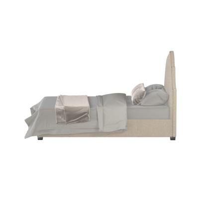 Ariana Double Bed with Elegant Headboard