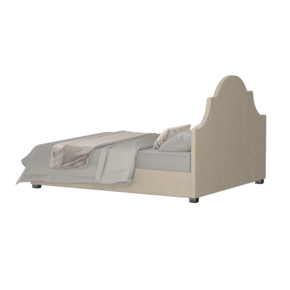Ariana Double Bed with Elegant Headboard
