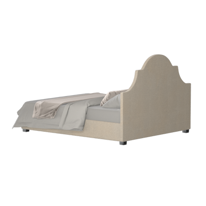 Ariana Double Bed with Elegant Headboard