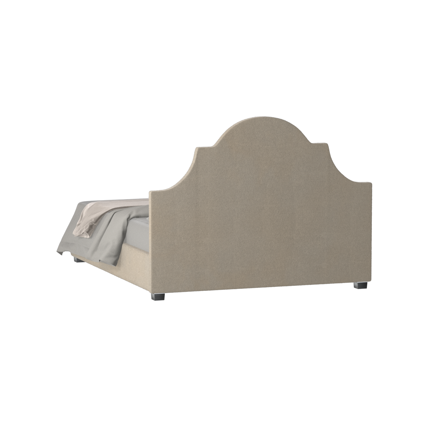 Ariana Double Bed with Elegant Headboard
