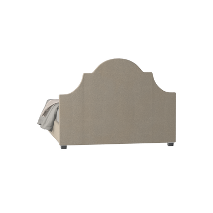 Ariana Double Bed with Elegant Headboard