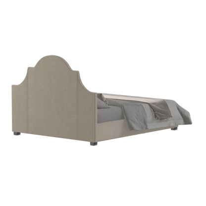 Ariana Double Bed with Elegant Headboard