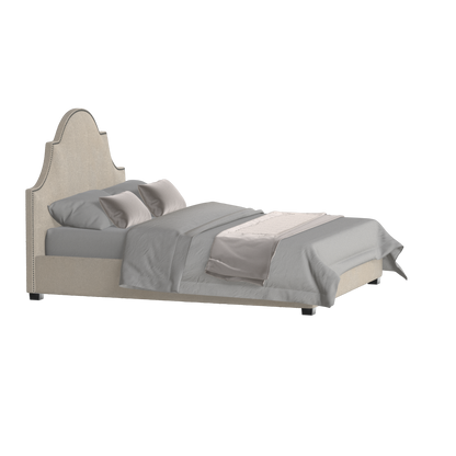 Ariana Double Bed with Elegant Headboard