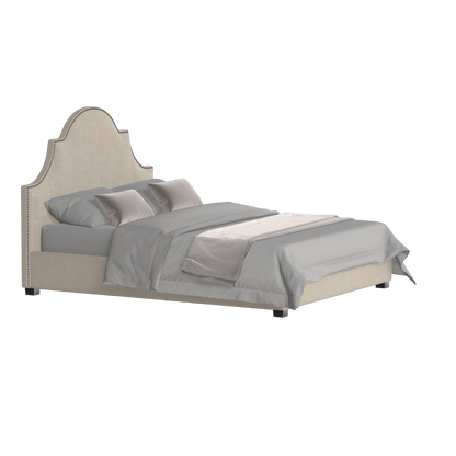 Ariana Double Bed with Elegant Headboard