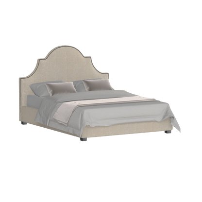 Ariana Double Bed with Elegant Headboard