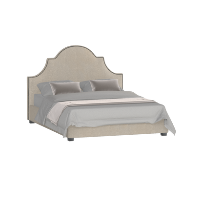 Ariana Double Bed with Elegant Headboard