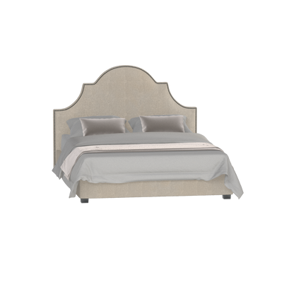 Ariana Double Bed with Elegant Headboard