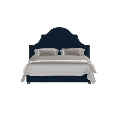 Ariana Double Bed with Elegant Headboard