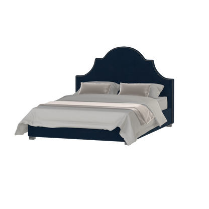 Ariana Double Bed with Elegant Headboard