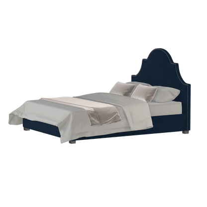 Ariana Double Bed with Elegant Headboard