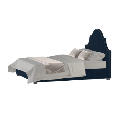 Ariana Double Bed with Elegant Headboard