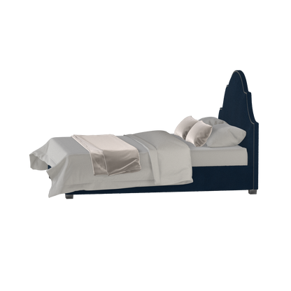 Ariana Double Bed with Elegant Headboard