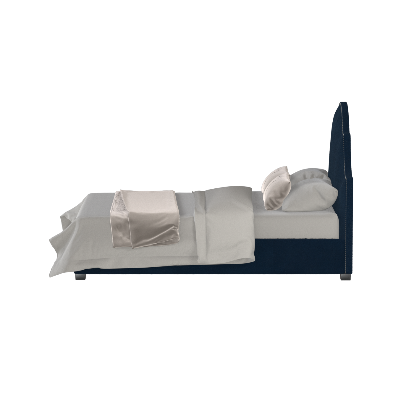 Ariana Double Bed with Elegant Headboard