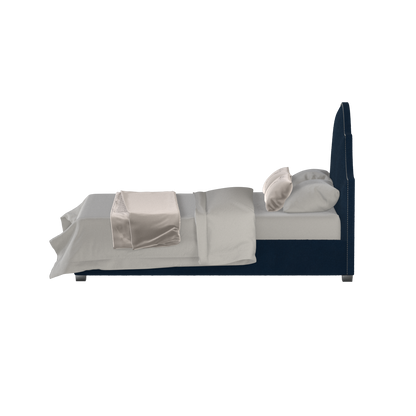 Ariana Double Bed with Elegant Headboard