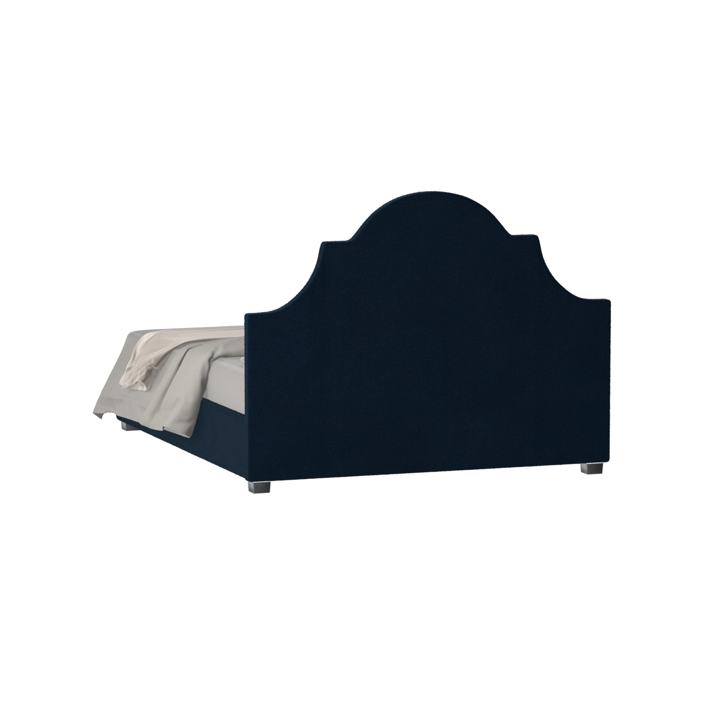 Ariana Double Bed with Elegant Headboard