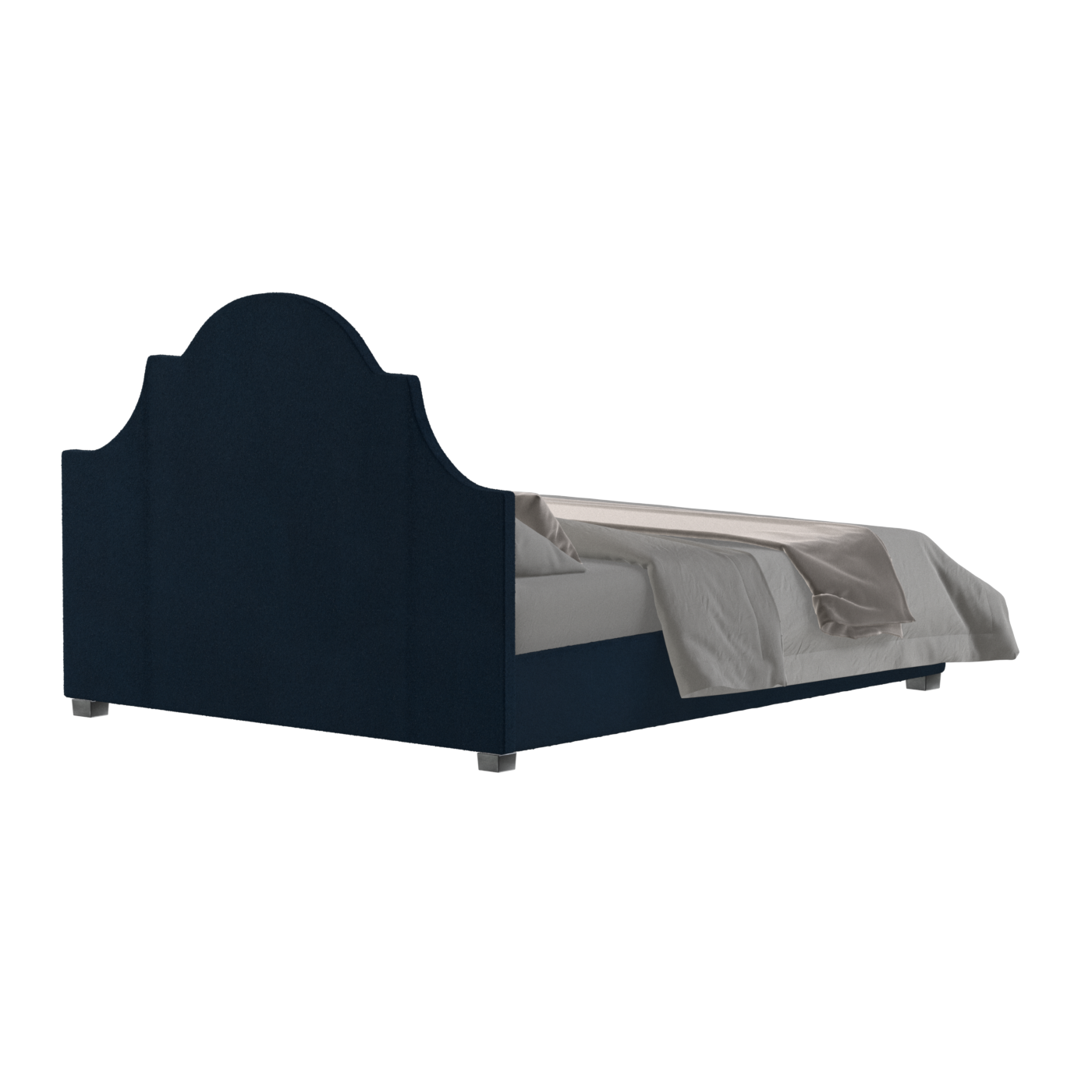 Ariana Double Bed with Elegant Headboard