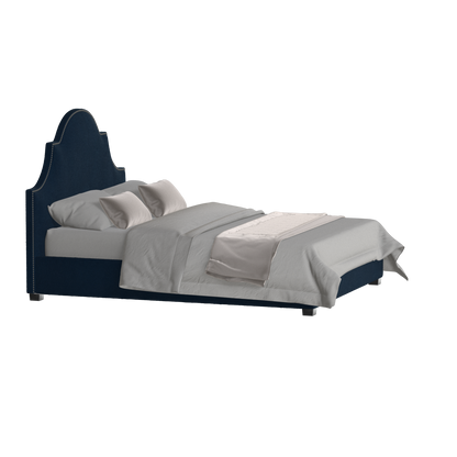 Ariana Double Bed with Elegant Headboard