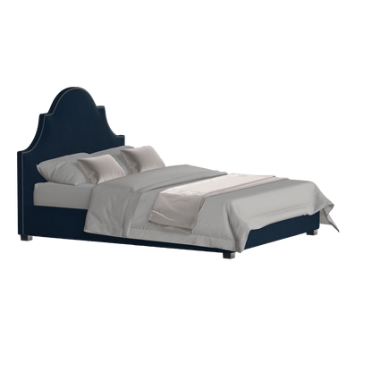 Ariana Double Bed with Elegant Headboard