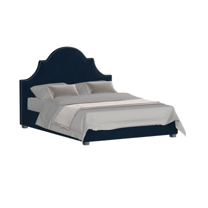Ariana Double Bed with Elegant Headboard