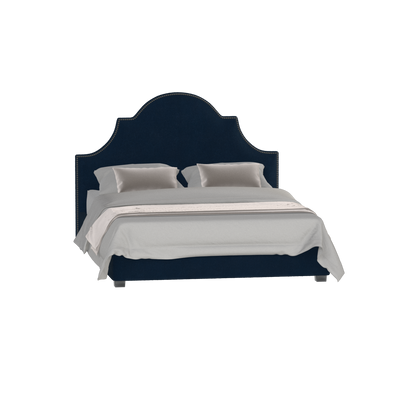 Ariana Double Bed with Elegant Headboard